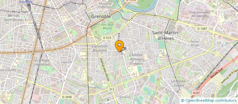 localisation de l'entreprise RANDOMLAB SAS à GRENOBLE