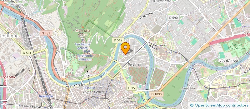 localisation de l'entreprise RANDON à GRENOBLE