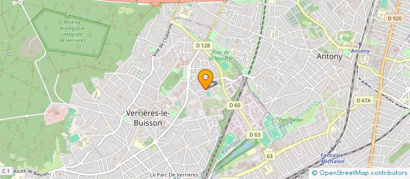 localisation de l'entreprise RANDONNEE DE VERRIERES LE BUISSON à VERRIERES-LE-BUISSON