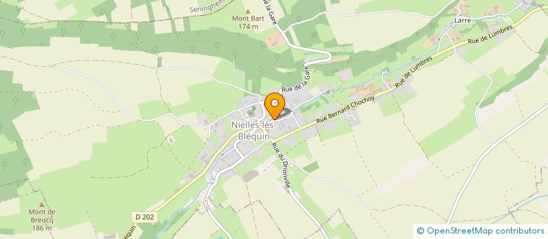 localisation de l'entreprise RANDONNEE EN HAUT PAYS  NIELLES-LES-BLEQUIN