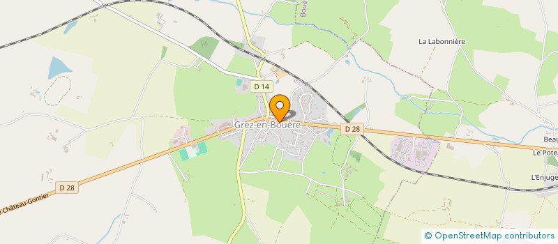 localisation de l'entreprise RANDONNEE PEDESTRE  GREZ-EN-BOUERE