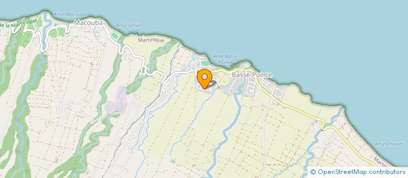 localisation de l'entreprise RANDONNEE PEDESTRE AU BOUT DU PETIT CHEMIN DE BASSE-POINTE  BASSE-POINTE