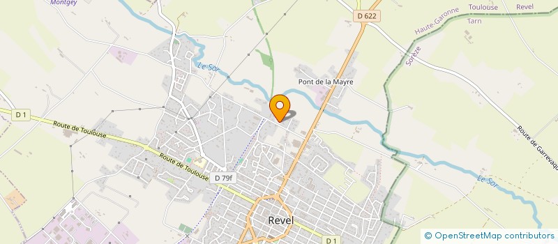 localisation de l'entreprise RANDONNEE REVELOISE à REVEL