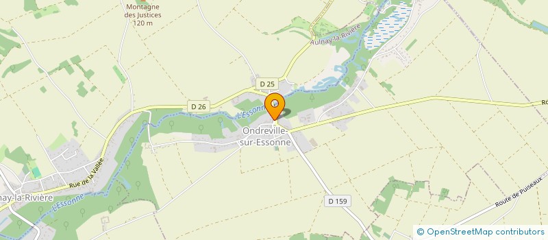 localisation de l'entreprise RANDONNEES DU VAL D'AMOUR à ONDREVILLE-SUR-ESSONNE