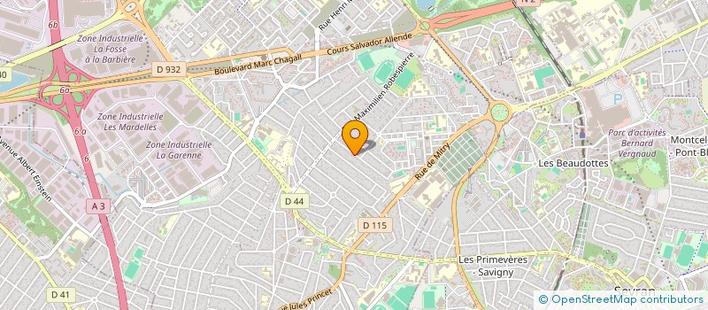 localisation de l'entreprise RANDONNEES EVASION DECOUVERTES à AULNAY SOUS BOIS