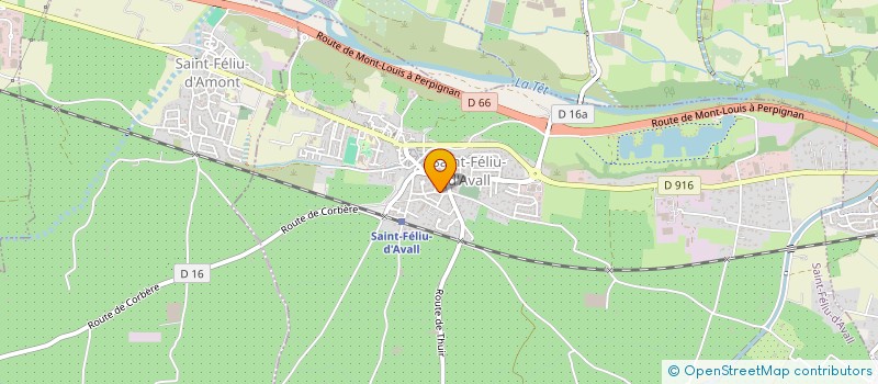 localisation de l'entreprise RANDONNEES MUSICALES  SAINT-FELIU-D'AVALL