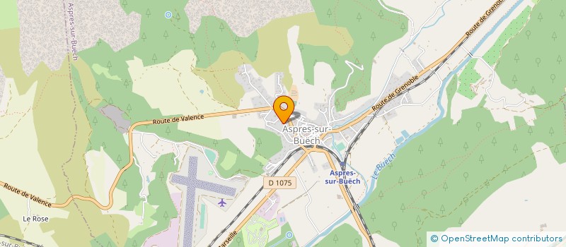 localisation de l'entreprise RANDONNEES PEDESTRES DU BUECH  ASPRES-SUR-BUECH