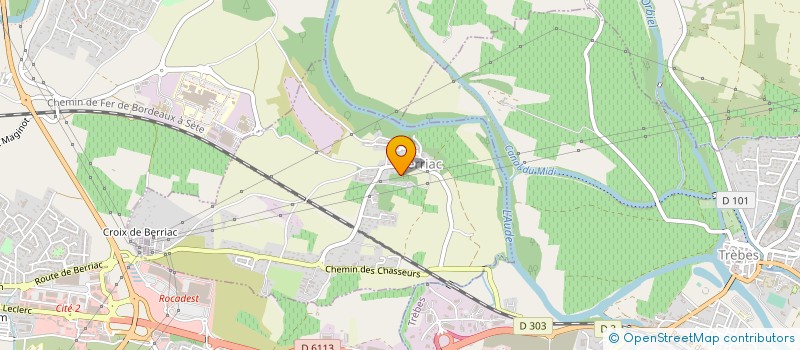 localisation de l'entreprise RANDONNEURS CHEMINOTS CARCASSONNAIS  CARCASSONNE