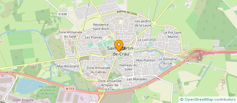 localisation de l'entreprise RANDONNEURS SAINT MARTINOIS à SAINT-MARTIN-DE-CRAU