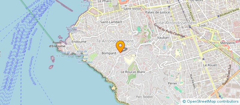 localisation de l'entreprise RANDONNONS à MARSEILLE