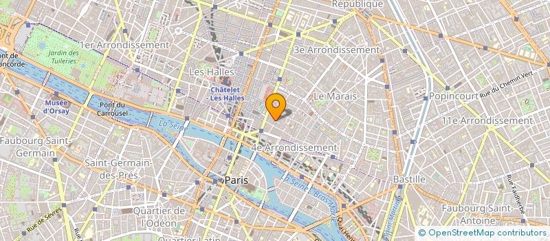 localisation de l'entreprise RANDORI FRANCE à PARIS