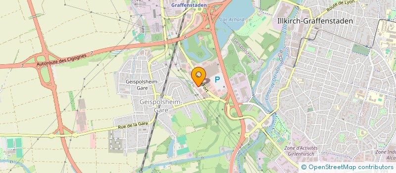 localisation de l'entreprise RANELLI  GEISPOLSHEIM