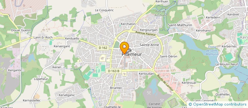 localisation de l'entreprise RANGALI à PLOEMEUR