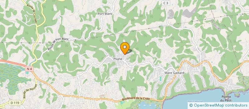 localisation de l'entreprise RANGALOC  LE GOSIER