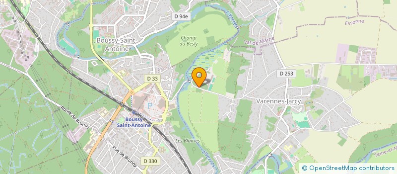 localisation de l'entreprise RANGEMENTS DERANGEMENTS  VARENNES-JARCY