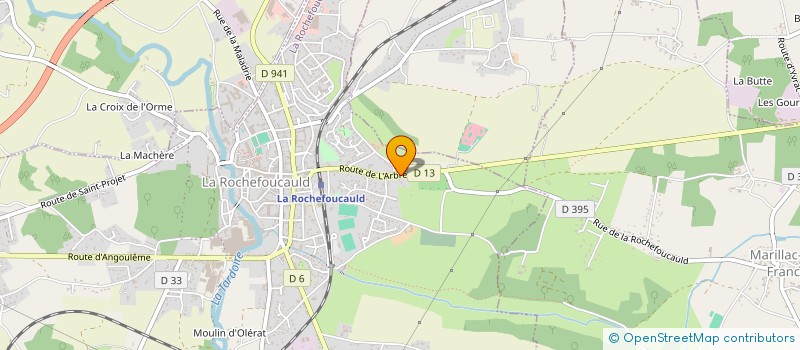 localisation de l'entreprise RANGER ENDURANCE à YVRAC-ET-MALLEYRAND