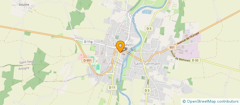 localisation de l'entreprise RANGER INVESTISSEMENTS  SAINT-SAVIN