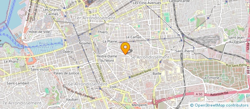 localisation de l'entreprise RANGER'SERVICES à MARSEILLE