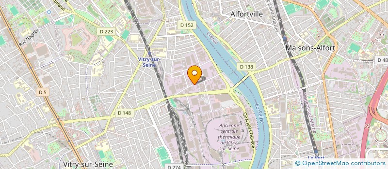 localisation de l'entreprise RANGER SERVICES S A à VITRY-SUR-SEINE