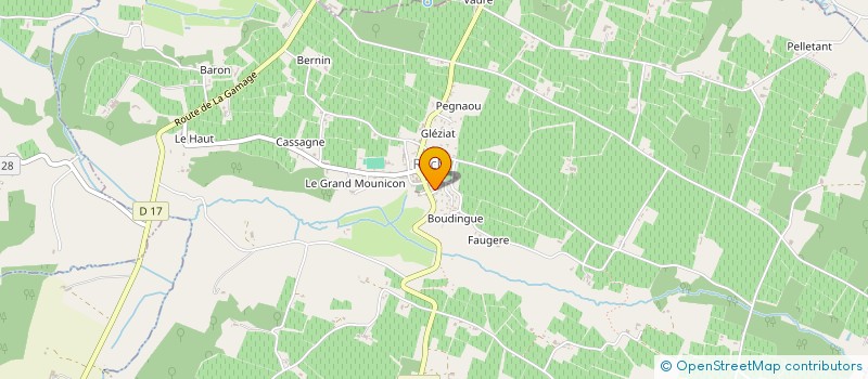 localisation de l'entreprise RANGERS DE GIRONDE  RUCH