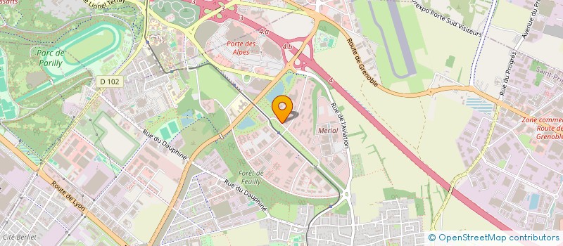 localisation de l'entreprise RANGEXPERT à LYON