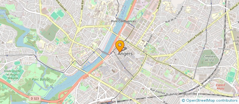 localisation de l'entreprise RANGHEARD INDIVISION à ANGERS