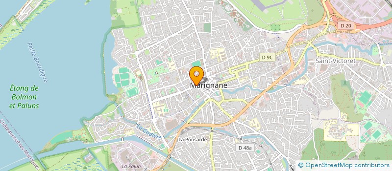 localisation de l'entreprise RANGI  MARIGNANE