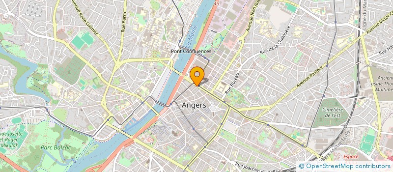 localisation de l'entreprise RANGON FAGES INDIVISION à ANGERS