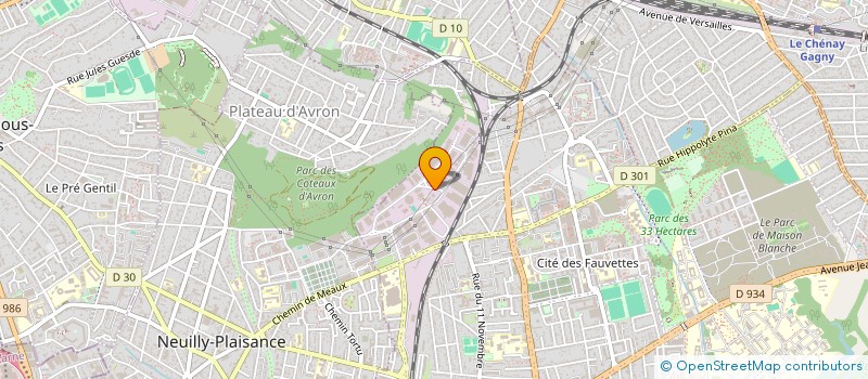 localisation de l'entreprise RANI EVENTS à NEUILLY-SUR-MARNE