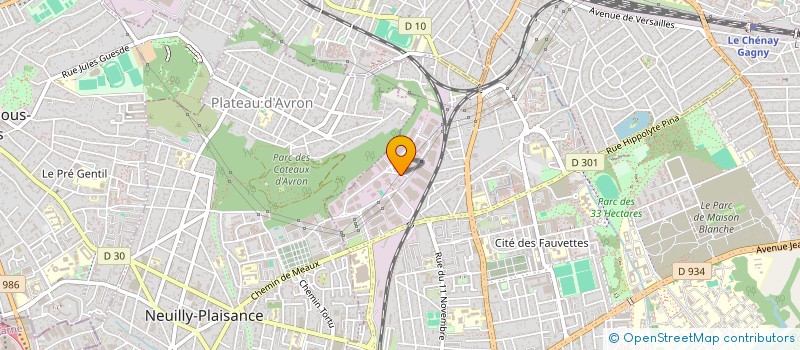 localisation de l'entreprise RANI FAMILY EVENTS à NEUILLY-SUR-MARNE