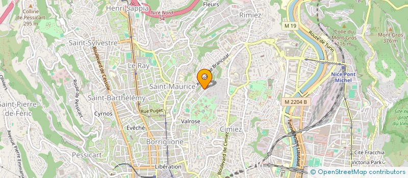 localisation de l'entreprise RANIA à NICE