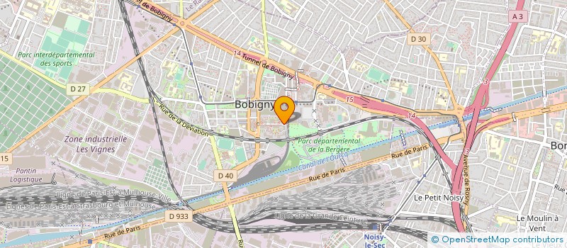 localisation de l'entreprise RANIA  BOBIGNY
