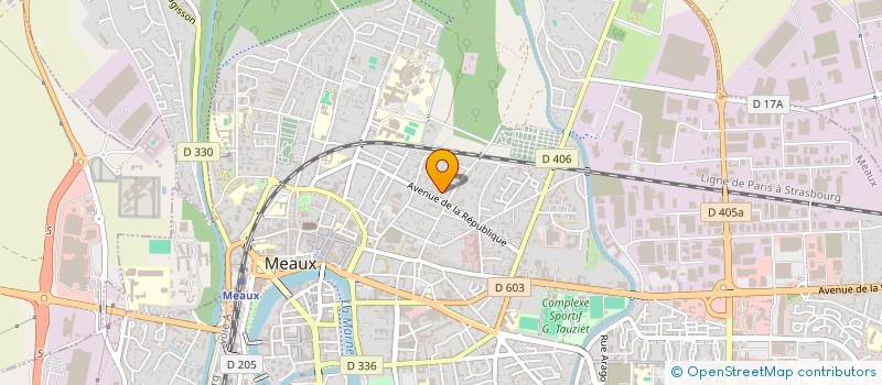 localisation de l'entreprise RANIA CONSEIL à NANTEUIL-LES-MEAUX