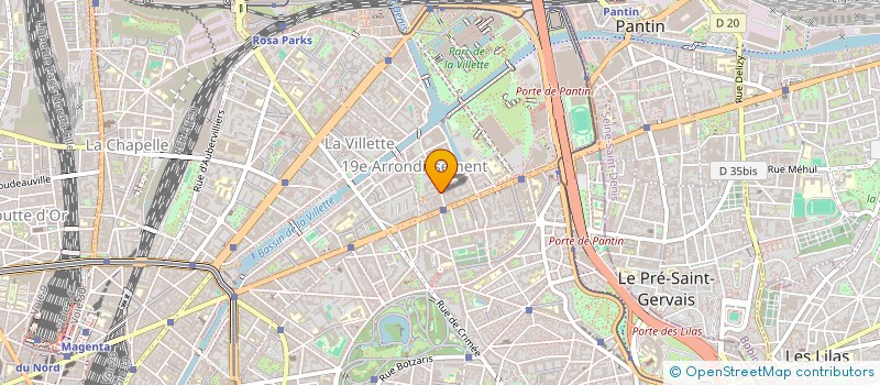 localisation de l'entreprise RANIA DISTRIBUTION  PARIS