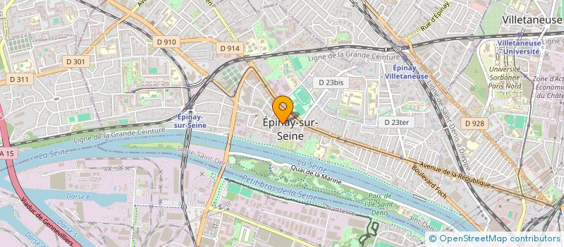 localisation de l'entreprise RANIA THASNIM S.C.I à EPINAY-SUR-SEINE