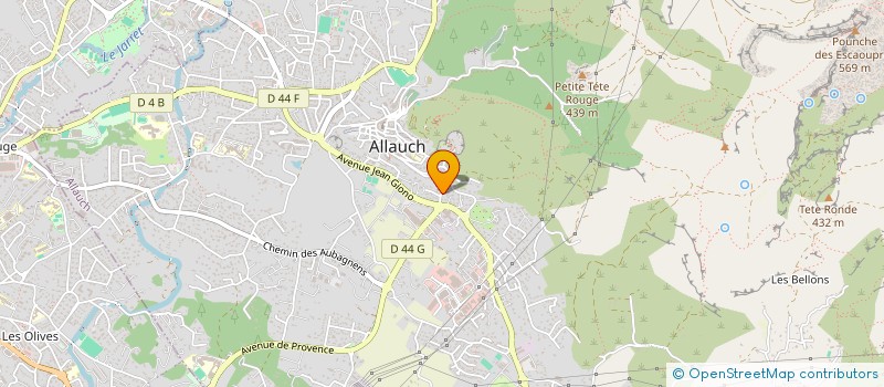 localisation de l'entreprise RANISIO  ALLAUCH