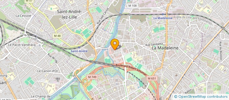 localisation de l'entreprise RANJAN CONSULTING à LA MADELEINE