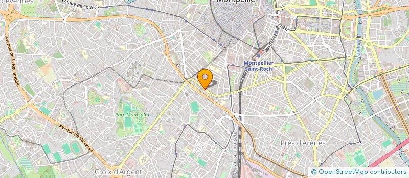 localisation de l'entreprise RANMA I à MONTPELLIER