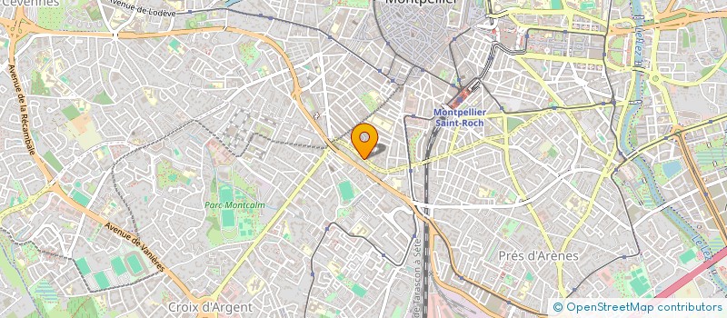 localisation de l'entreprise RANMA II à MONTPELLIER