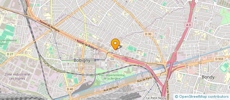 localisation de l'entreprise RANO TRANSPORT à DRANCY