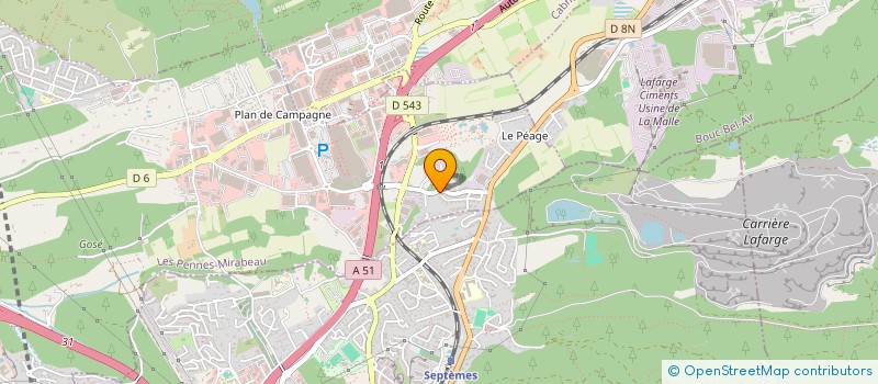 localisation de l'entreprise RANTANPLAN JOUETS à LES PENNES MIRABEAU