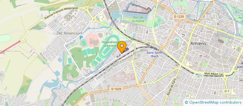 localisation de l'entreprise RANTIGNY INDUSTRIES S A à AMIENS