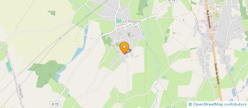 localisation de l'entreprise RANTY DANIEL à LE MAGNY