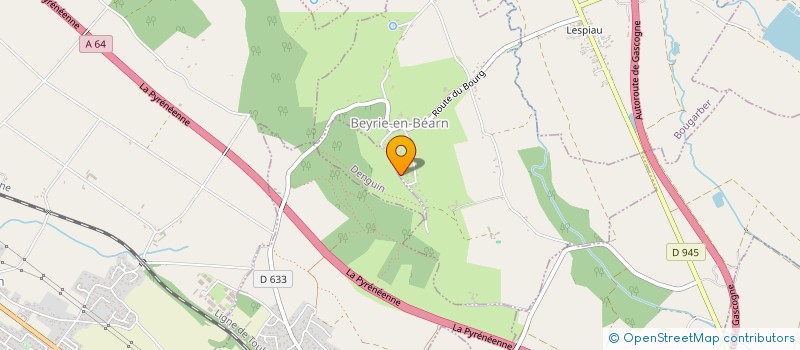 localisation de l'entreprise RANTY DEVELOPPEMENT  BEYRIE-EN-BEARN