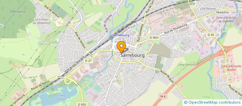 localisation de l'entreprise RANU MUNJIL à SARREBOURG