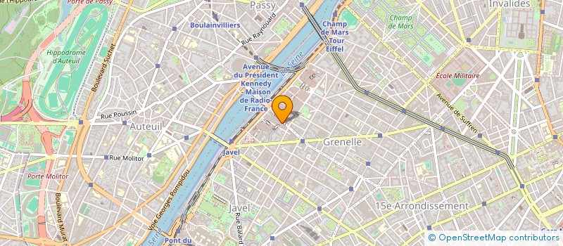 localisation de l'entreprise RANVIER ET CIE  PARIS