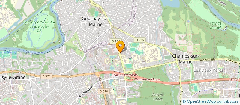 localisation de l'entreprise RANY  CHAMPS-SUR-MARNE