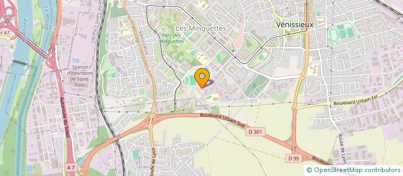 localisation de l'entreprise RAOUIATIMMO  VENISSIEUX