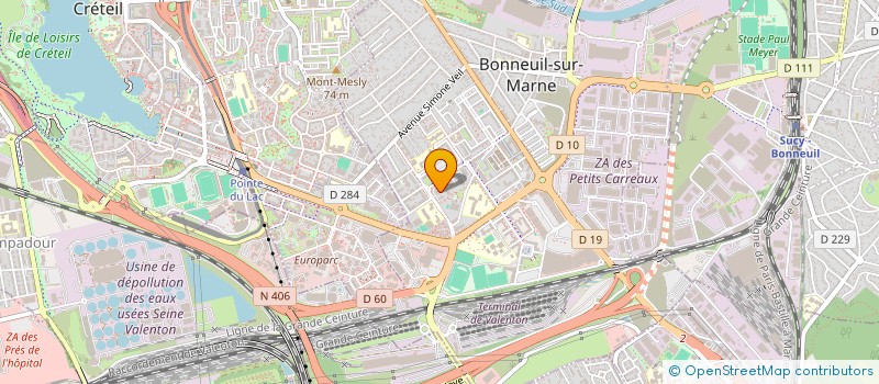 localisation de l'entreprise RAOUNIV  BONNEUIL-SUR-MARNE