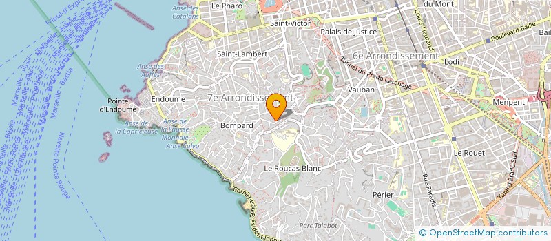 localisation de l'entreprise RAP à MARSEILLE
